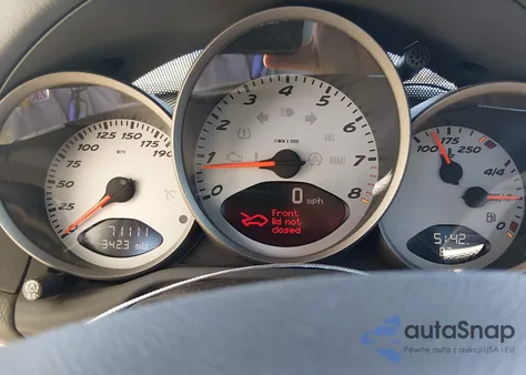 2007 Porsche Boxster S из США, поврежденный, VIN WP0CB29807U730618